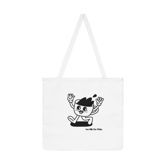 Coffee Mascot Shoulder Tote Bag