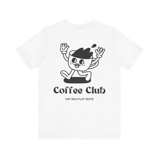 Coffee Club Unisex Jersey Short Sleeve Tee